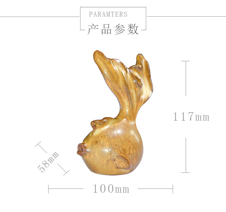 大宋定窯創(chuàng)意茶寵：金魚(圖12)